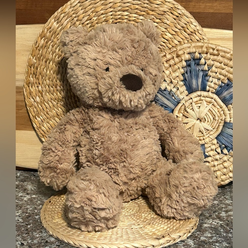 Jellycat Bartholomew Medium Bear 10.2x4.7x3.1" Soft & Plush  Authentic